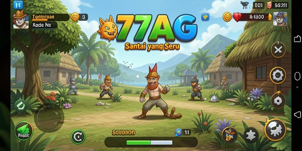Tampilan menarik dari gameplay 77AG yang menyenangkan.