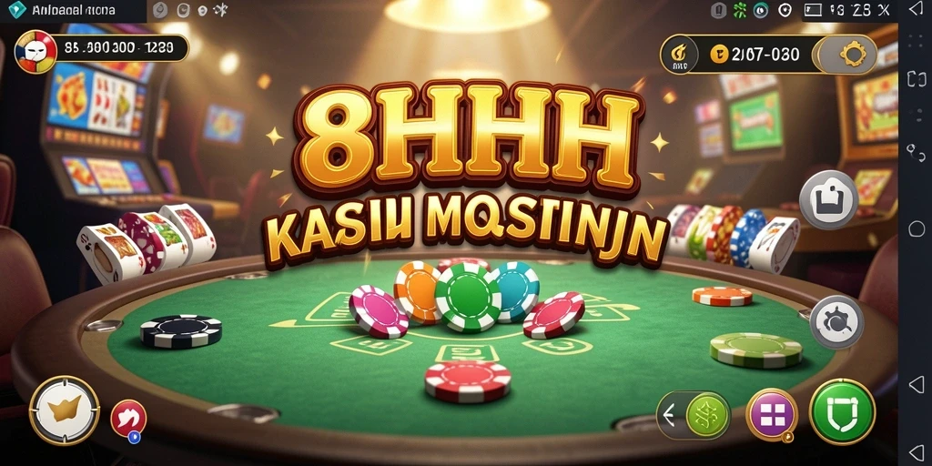 Gameplay seru di 8HHH dengan grafik menarik.