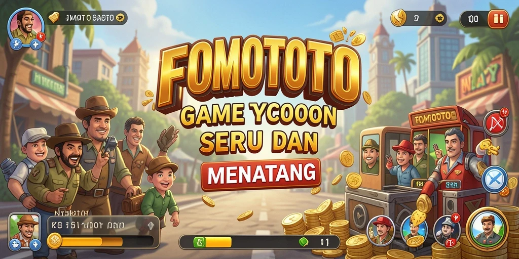 Tampilan menarik dari gameplay FOMOTOTO yang menantang.