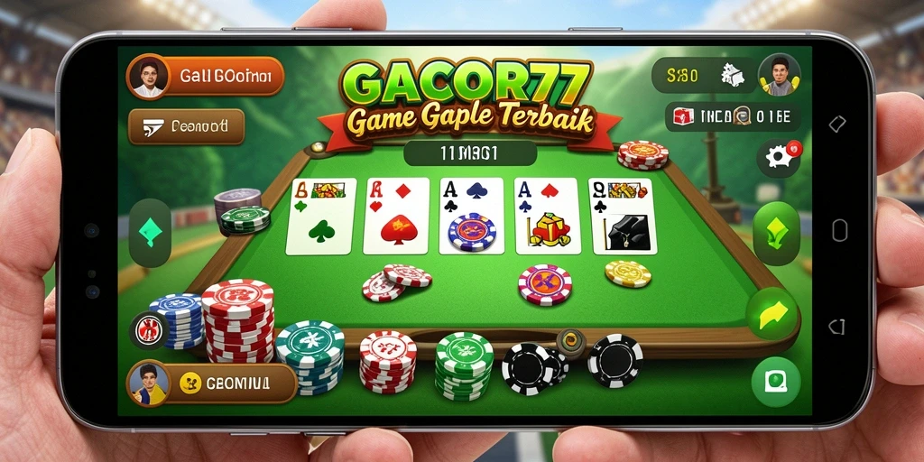 Tampilan gameplay GACOR77 yang seru dan interaktif.