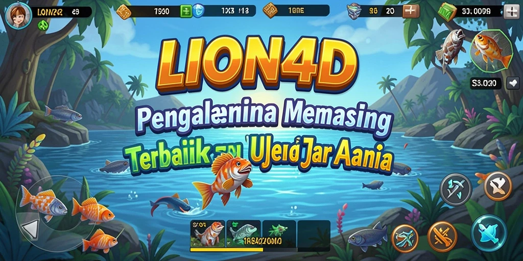 Gameplay memancing yang realistis dan menarik di LION4D.