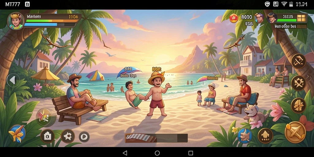 Screenshot gameplay MT777 menampilkan aksi seru dalam permainan Casual.