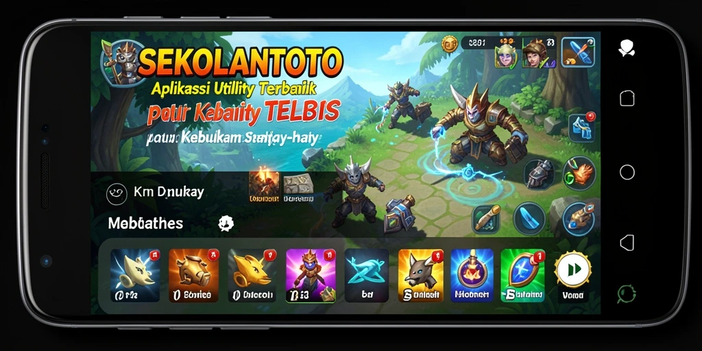 Screenshot dari aplikasi SEKOLAHTOTO yang menampilkan fitur pengaturan waktu.